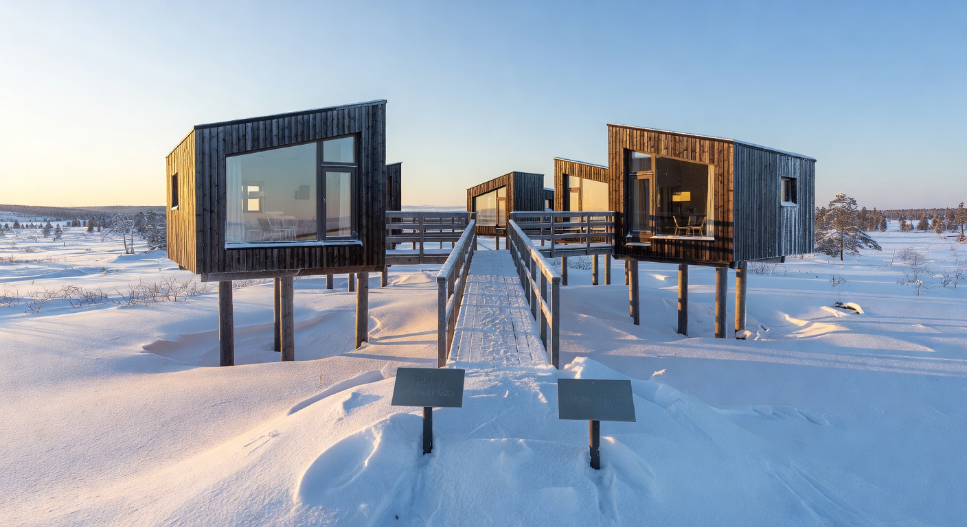 Arctic Treehouse Lapland Exterior