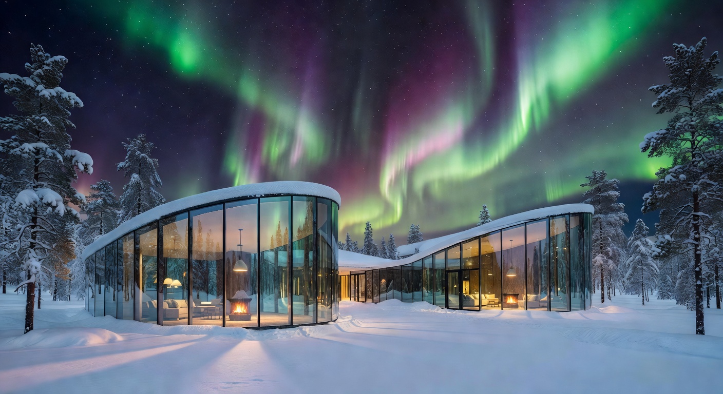 Aurora Glass Resort Exterior