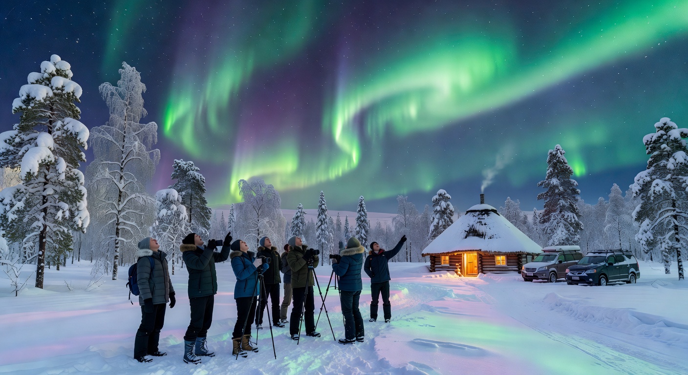 Northern Lights Tour in Lapland